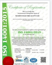 ISO 14001:2015 certificate